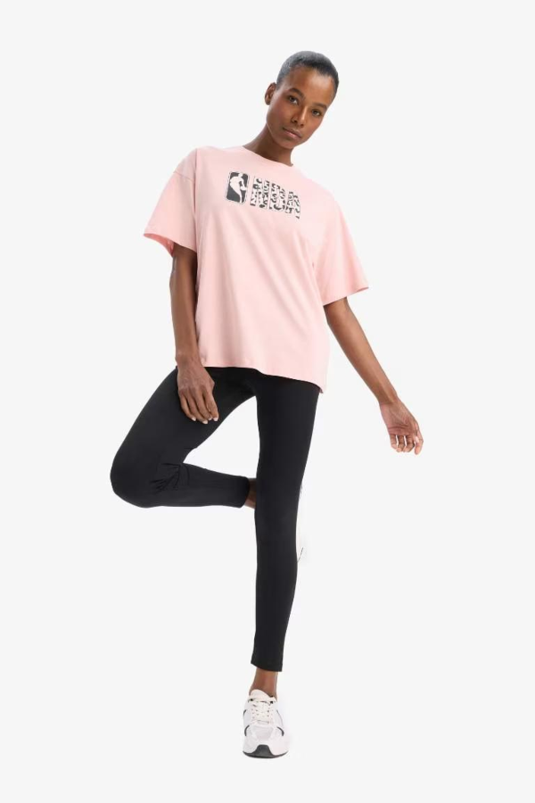 Resim Defacto Kadın Kısa Kol T-shirt D8801AXPN243