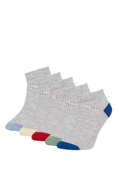Resim Defacto Erkek Çocuk Kısa Çorap W8895A6/GR2