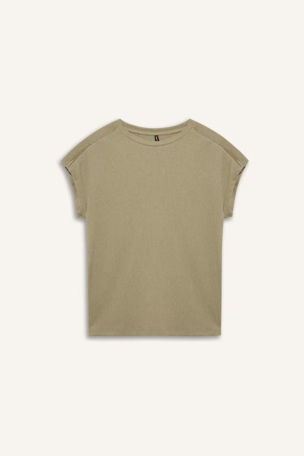 Resim Defacto Kadın T-shirt F2768AX/GN497