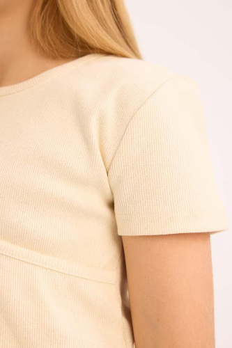Resim Defacto Kız Çocuk Kısa Kol T-shirt D9269A8/ER83