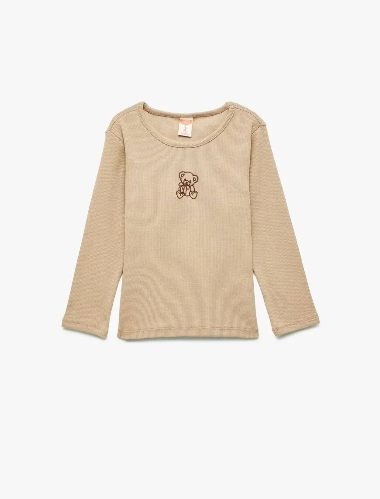 Resim Koton Kız Bebek Sweat 6WMG10062AK
