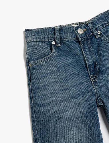 Resim Koton Erkek Çocuk Jean Pantolon 5SKB40025TD