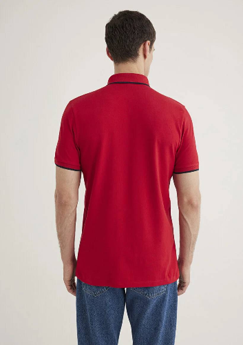 Resim Mavi Polo Erkek T-Shirt M062373-28441