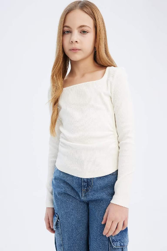 Resim Defacto Kız Çocuk  Sweat D9236A8WT32