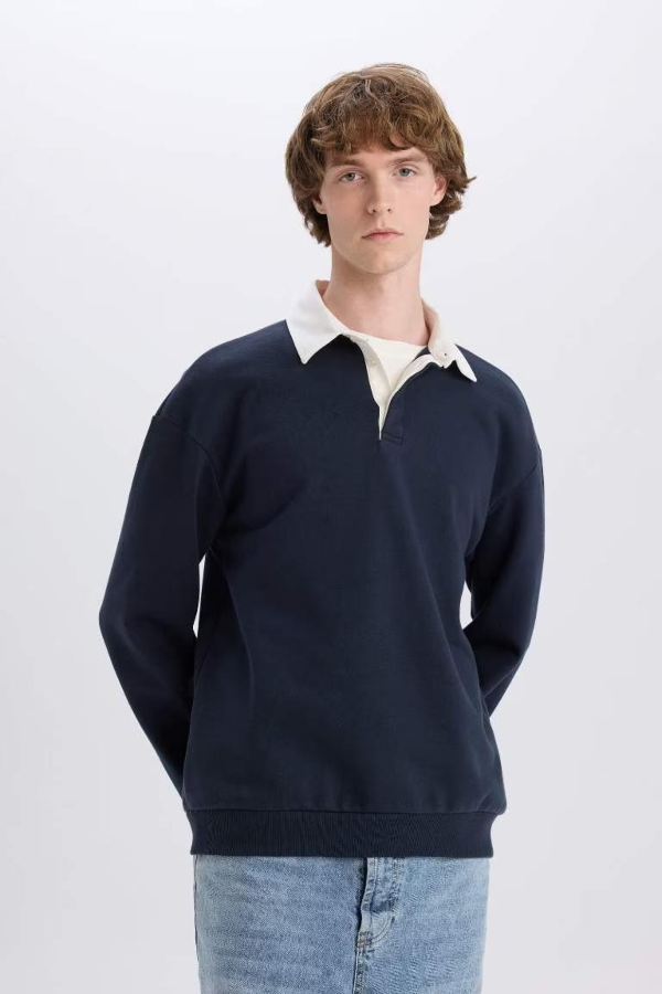 Resim Defacto Erkek  Sweat E6523AX/NV82