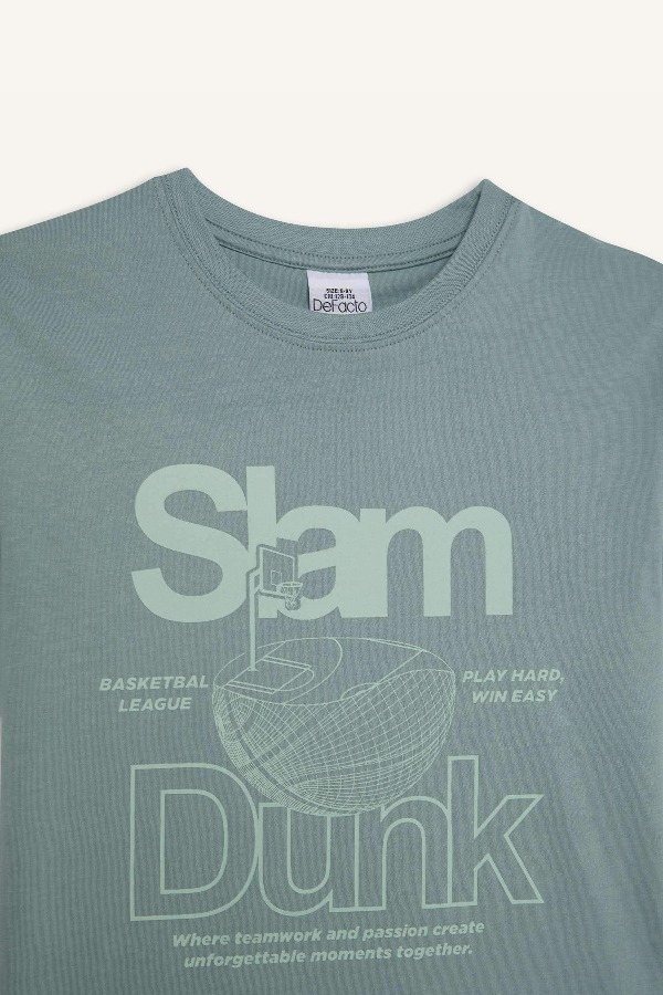 Resim Defacto Erkek Çocuk Kısa Kol T-shirt E0080A8BE801