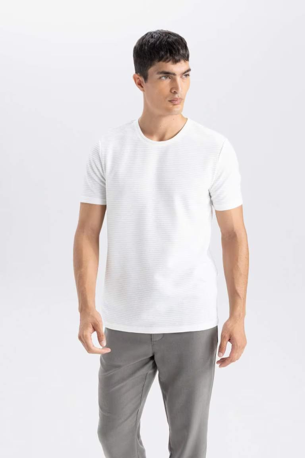 Resim Defacto Erkek  T-shirt M6608AZ/ER105