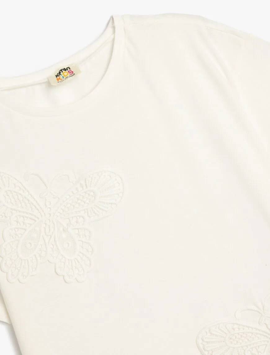 Resim Koton Kız Çocuk T-shirt 5SKG10090AK
