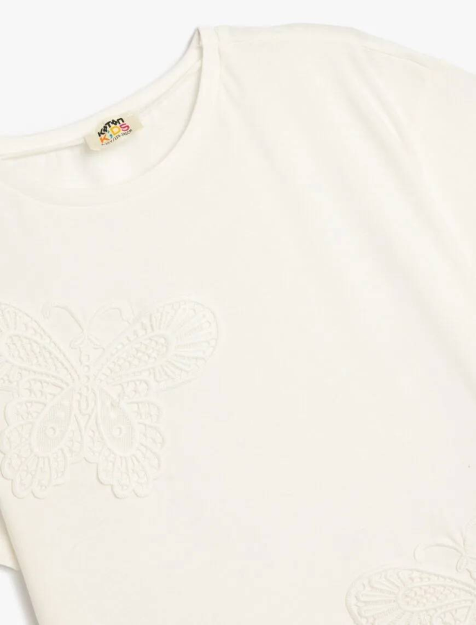 Resim Koton Kız Çocuk T-shirt 5SKG10090AK