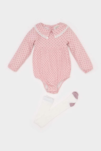 Resim Defacto Kız Bebek Tulum E2384A5PR345