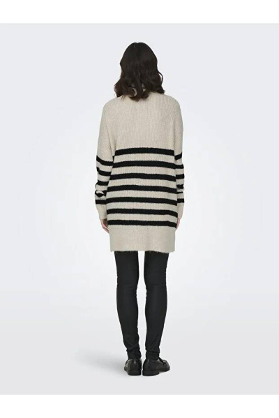 Resim Only Onlchick Stitch Ls Highneck Knt Noos Kadın Kazak 15329963