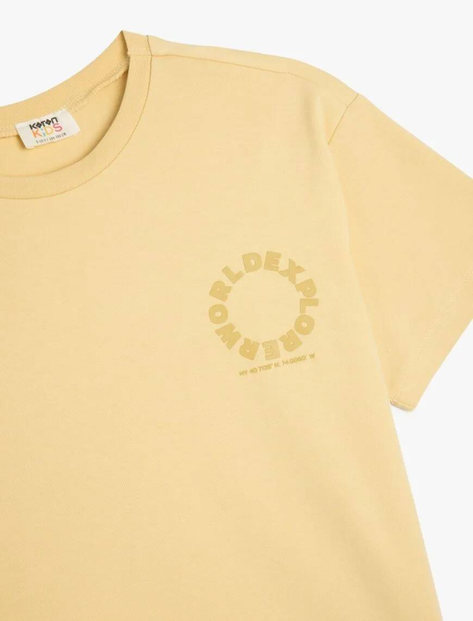 Resim Koton Erkek Çocuk T-shirt 5SKB10018TK