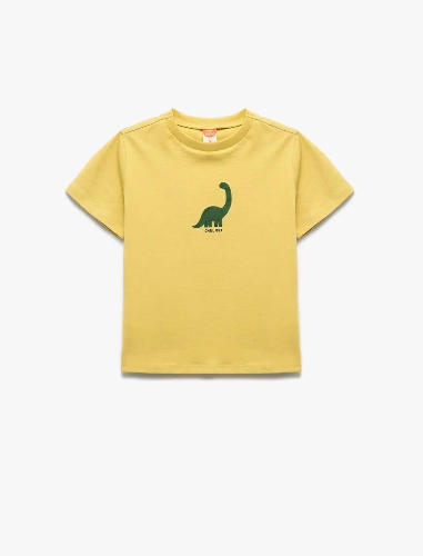 Resim Koton Erkek Bebek  T-shirt 5SMB10048TK