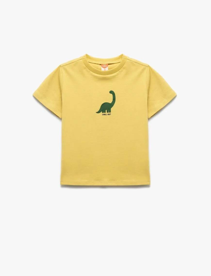 Resim Koton Erkek Bebek  T-shirt 5SMB10048TK