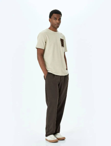 Resim Koton Erkek T-shirt 5SAM10095HK