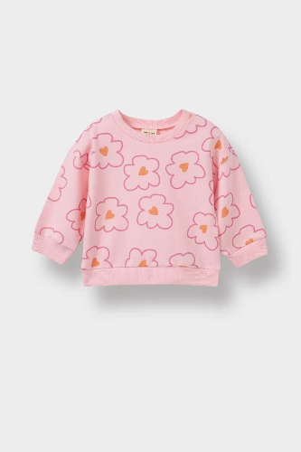 Resim Defacto Kız Bebek  Sweat Takım F0514A5/PN99