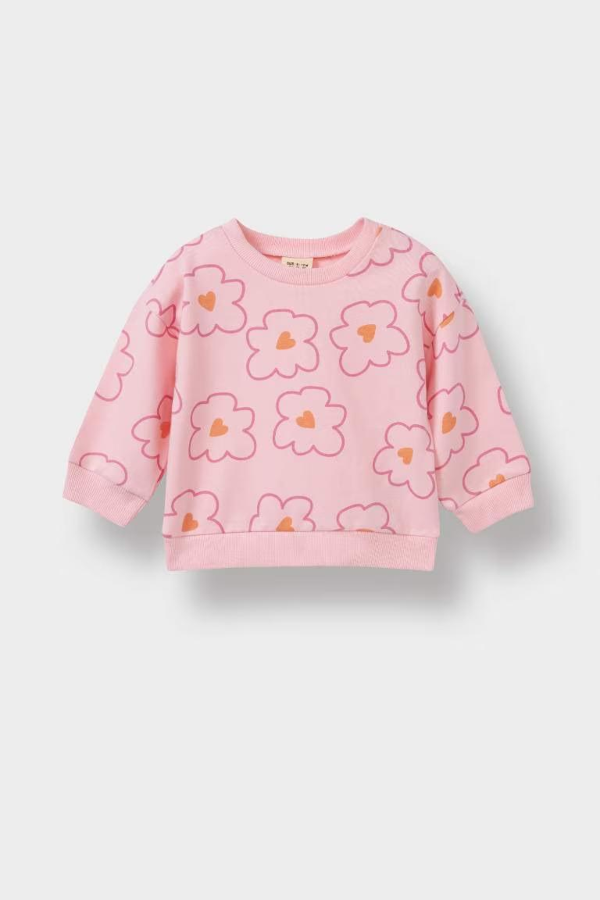 Resim Defacto Kız Bebek  Sweat Takım F0514A5/PN99