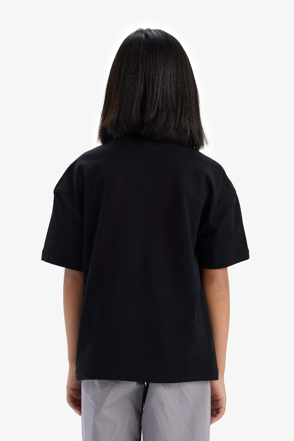 Resim Defacto Kız Çocuk Kısa Kol T-shirt D9099A8BK81