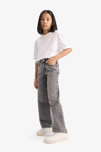 Resim Defacto Kız Çocuk  Jean Pantolon D7111A8/NM18