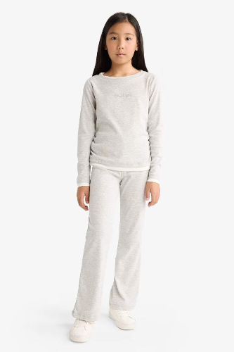 Resim Defacto Kız Çocuk  Sweat Takım G0119A8/GR93