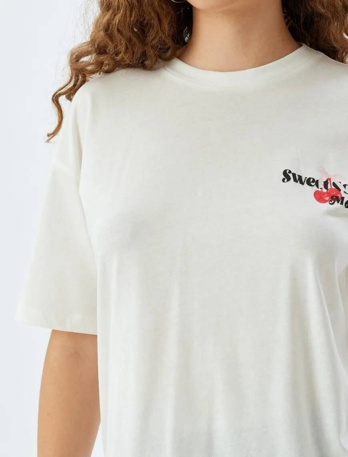 Resim Koton Kadın T-shirt 5SAL10124IK