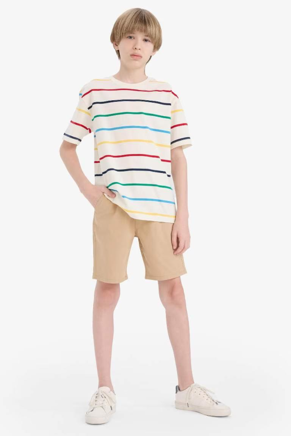 Resim Defacto Erkek Çocuk Kısa Kol T-shirt D7866A8/ER105