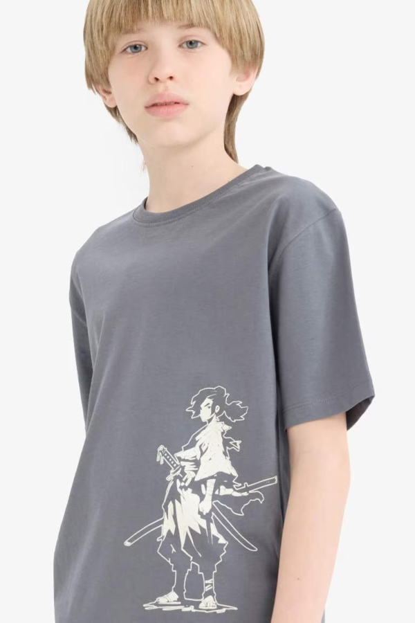 Resim Defacto Erkek Çocuk Kısa Kol T-shirt E0178A8/AR58