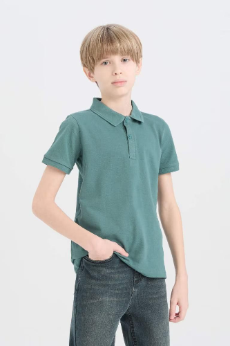 Resim Defacto Erkek Çocuk Kısa Kol T-shirt K1689A6GN469
