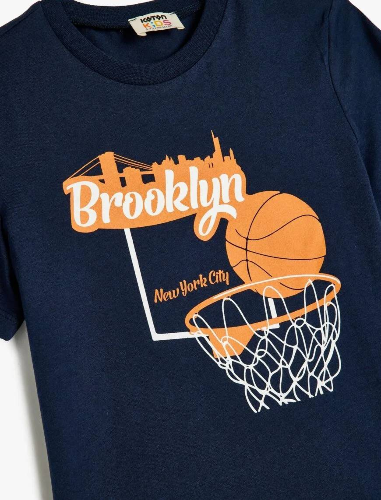 Resim Koton Erkek Çocuk T-shirt 5SKB10133TK