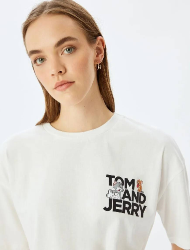 Resim Koton Kadın T-shirt 5SAL10411IK