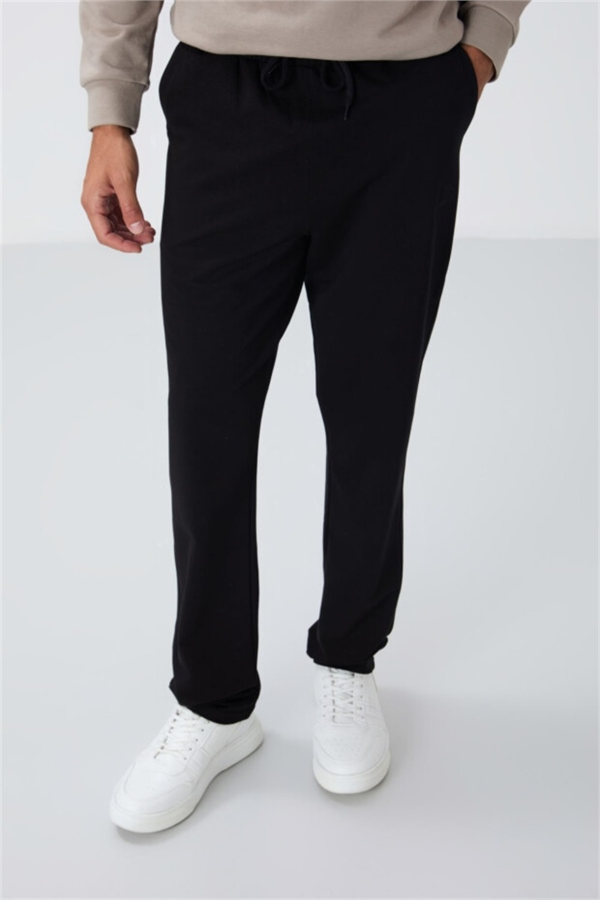 Resim T06Er-84682  Düz Paça Erkek Eşofman Alt
