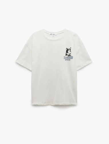 Resim Koton Kadın T-shirt 5SAL10801IK