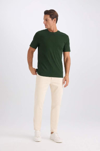 Resim Defacto Erkek  T-shirt V7699AZ/GN1192