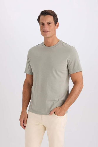 Resim Defacto Erkek  T-shirt V7699AZGR321