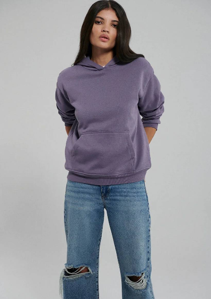 Resim Mavi Kapişonlu Kadın Sweat M167299-70608