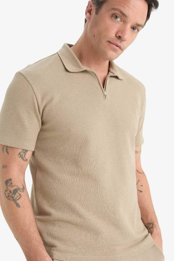 Resim Defacto Erkek T-shirt E4027AX/BG769