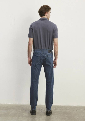 Resim Mavi JAKE Erkek Jean Pantolon M0042286546