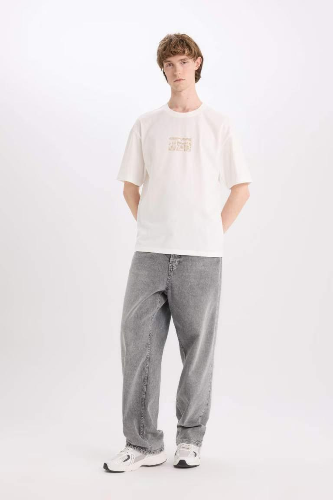 Resim Defacto Erkek T-shirt E4538AX/ER105
