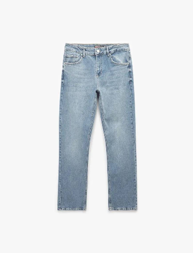 Resim Koton Erkek Jean Pantolon 6Wam40056Nd