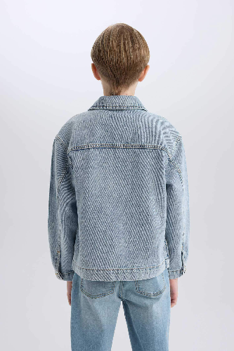 Resim Defacto Erkek Çocuk  Jean Ceket D6588A8/NM28