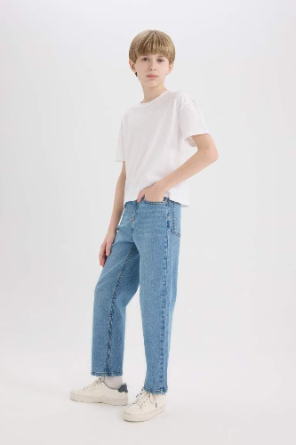 Resim Defacto Erkek Çocuk  Jean Pantolon D6489A8NM28