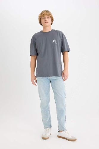 Resim Defacto Erkek  T-shirt D6784AXAR58