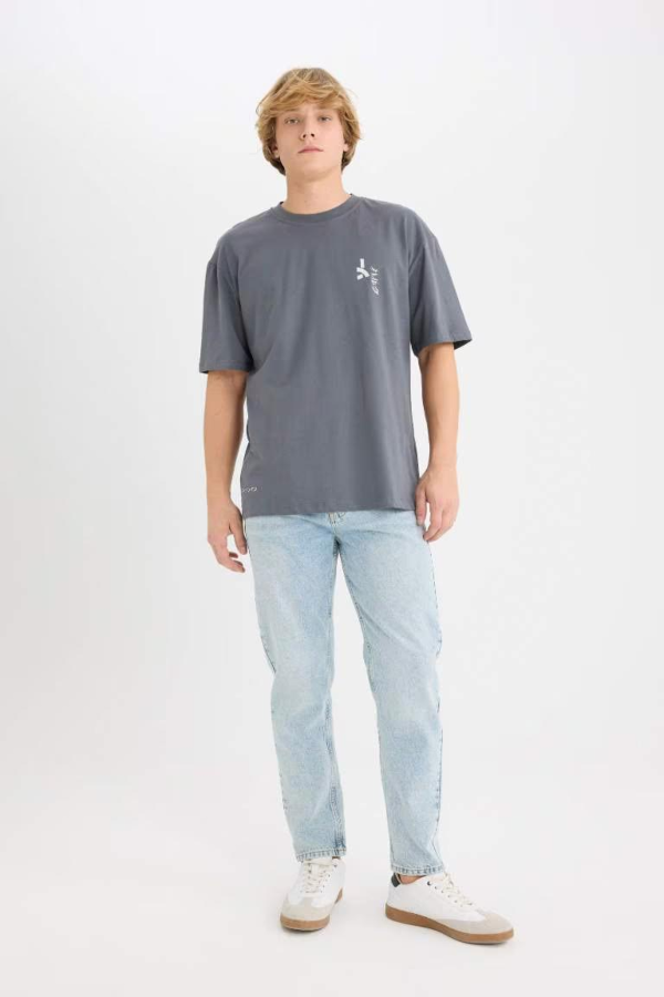 Resim Defacto Erkek  T-shirt D6784AXAR58
