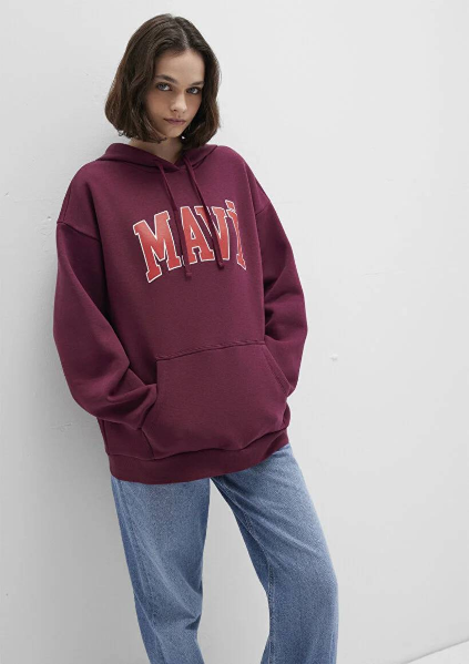 Resim Mavi Logo Kadın Sweat M1600361-90705
