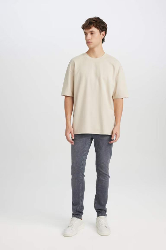 Resim Defacto Erkek  T-shirt X3926AZBG757