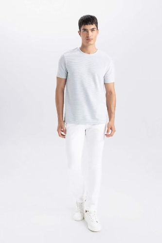 Resim Defacto Erkek  T-shirt M6608AZ/GR91