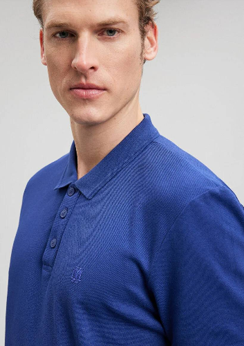 Resim Mavi Polo Erkek T-Shirt M064946-70758