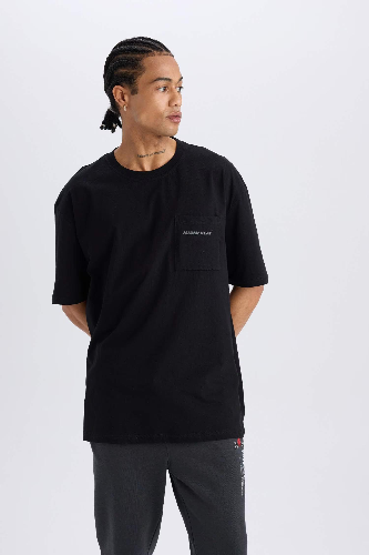 Resim Defacto Erkek  T-shirt E0067AXBK81