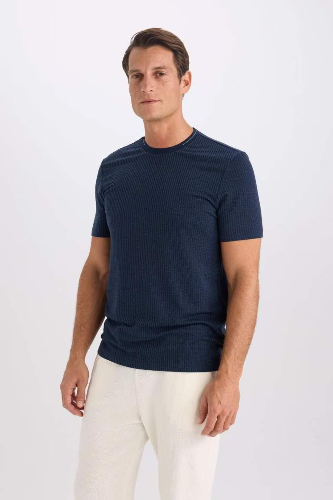 Resim Defacto Erkek  T-shirt D7225AXNV64
