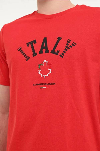 Resim Lumberjack Erkek T-shirt